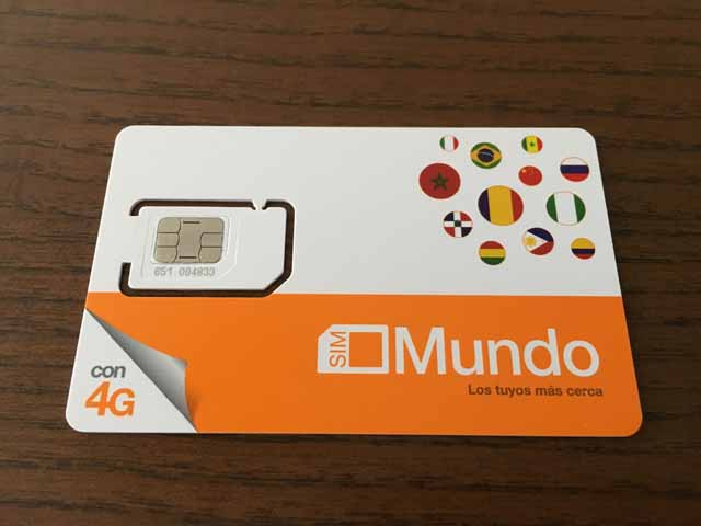 OrangeのプリペイドSIMカード