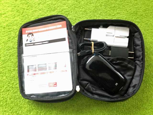 イモトのWiFi（グローバルデータ）のWiFiルーター