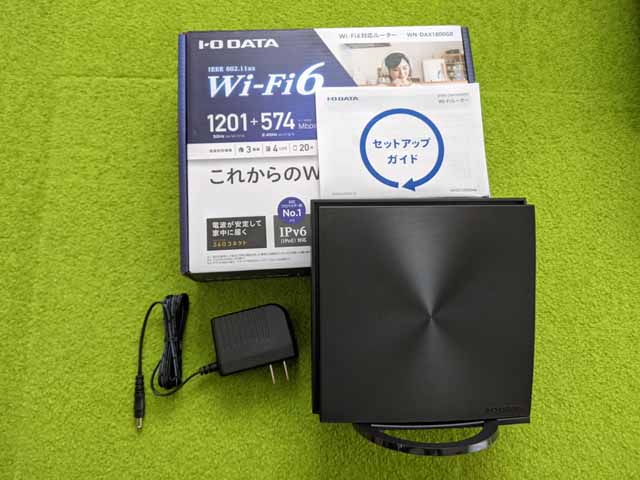 アイ・オー・データ(I-O DATA)WN-DAX1800GR　